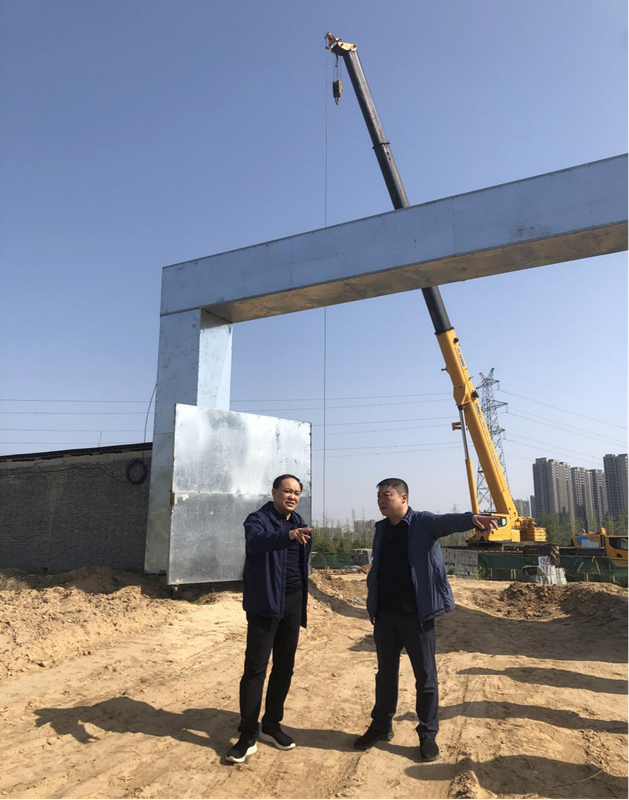 华体会·hth|官网入口-www.hth.com
党委委员、副总经理张岩到侯寨新镇区安置区调研项目建设工作